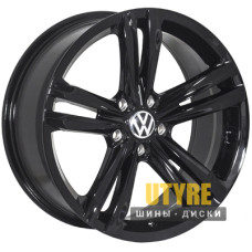 JH H3111F 8x18 5x112 ET35 DIA57.1 Black