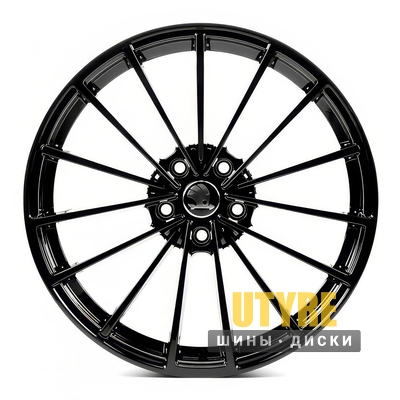 Replica SK0383 8x19 5x112 ET45 DIA57.1 Black