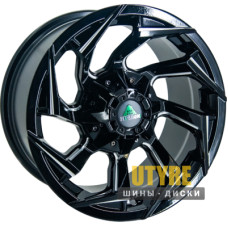 GT 168137 8.5x16 6x139.7 ET0 DIA110.1 Black