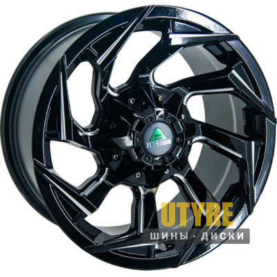 GT 168137 8.5x16 6x139.7 ET0 DIA110.1 Black