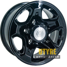 Replica Toyota GT 166168 7x16 5x150 ET0 DIA110.1 Black