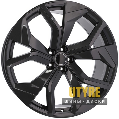 Racing line B1637 10x23 5x112 ET20 DIA66.5 Black