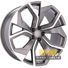 Racing line B1637 10x22 5x112 ET26 DIA66.5 GP