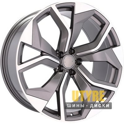 Racing line B1637 10x22 5x112 ET26 DIA66.5 GP
