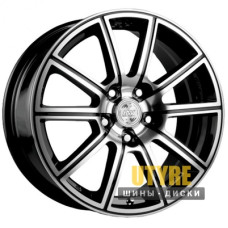 Racing Wheels H-423 7x16 4x108 ET40 DIA67.1 BK/FP