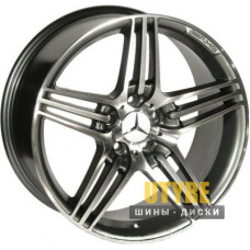 Replica Mercedes (D5012) 6.5x15 5x112 ET25 DIA66.6 MG