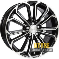 Replica Toyota TY667 7x17 5x100 ET39 DIA54.1 BKF