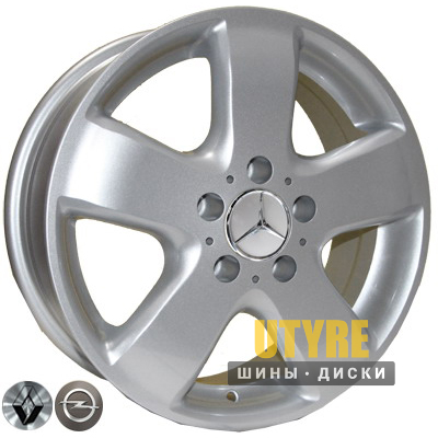 TRW Z343 6.5x16 5x120 ET45 DIA65.1 S