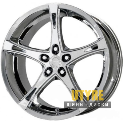 Verde V58 5IVE 8x18 5x120 ET38 DIA74.1 Chrom