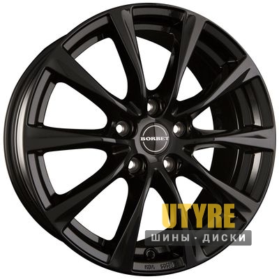 Borbet RE 7x16 5x114.3 ET40 DIA72.5 Black