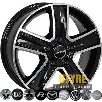 Zorat Wheels BK473 6.5x16 5x130 ET55 DIA89.1 BP