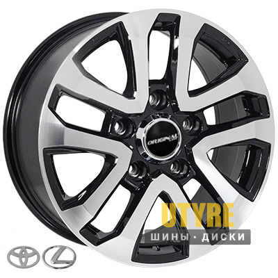 Zorat Wheels BK5118 8.5x20 5x150 ET45 DIA110.2 BP