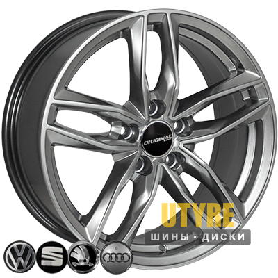 Zorat Wheels BK690 7.5x17 5x112 ET38 DIA66.6 HB