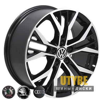 Zorat Wheels BK713 7x16 5x112 ET45 DIA57.1 BP