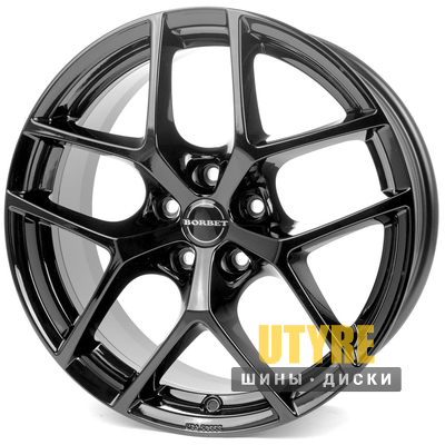 Borbet Y 7.5x17 5x114.3 ET47 DIA72.6 Black