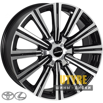 Zorat Wheels BK5166 8.5x20 6x139.7 ET25 DIA106.1 BP