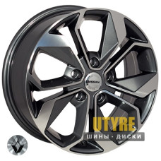 Zorat Wheels BK5168 6.5x15 5x108 ET37 DIA65.1 GP