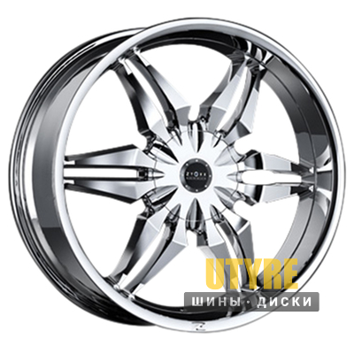 Zyoxx ZX6 8.5x20 5x120 ET35 DIA78.1 Chrom