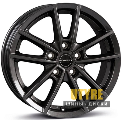 Borbet W 8x18 5x112 ET40 DIA66.6 ANTHR