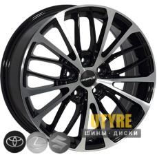 Zorat Wheels BK5343 6.5x16 5x114.3 ET40 DIA60.1 BP