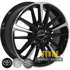 Zorat Wheels BK5342 6.5x16 5x114.3 ET45 DIA60.1 BP