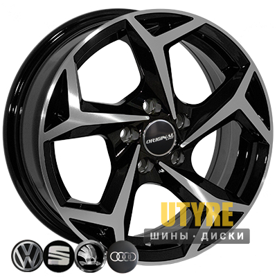 Zorat Wheels BK5340 6x14 5x100 ET35 DIA57.1 BP