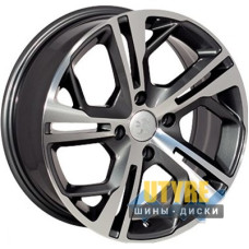 Replica Peugeot PG5139 6.5x15 4x108 ET18 DIA65.1 GMF