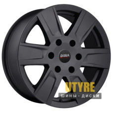 Disla Cyclone 7.5x17 5x130 ET50 DIA71.6 Black