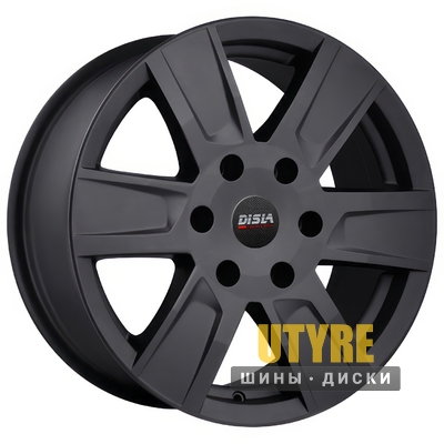 Disla Cyclone 7.5x17 5x130 ET50 DIA71.6 Black