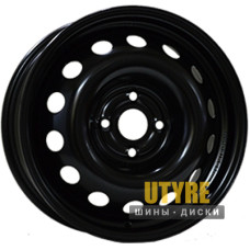 Steel Trebl 7730T 5.5x15 4x114.3 ET40 DIA66.1 Black
