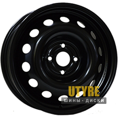 Steel Trebl 7730T 5.5x15 4x114.3 ET40 DIA66.1 Black