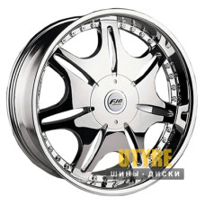 FJB F-318 9.5x22 6x139.7 ET20 DIA108.1 Chrom