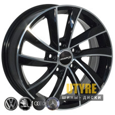 Zorat Wheels BK5290 6.5x16 5x112 ET46 DIA57.1 BP