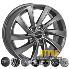 Zorat Wheels BK5290 6.5x16 5x112 ET46 DIA57.1 GP