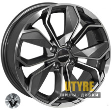 Zorat Wheels BK5296 6.5x16 4x100 ET38 DIA0 GP