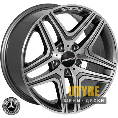 Zorat Wheels BK5925B 8x17 5x112 ET35 DIA66.6 GP