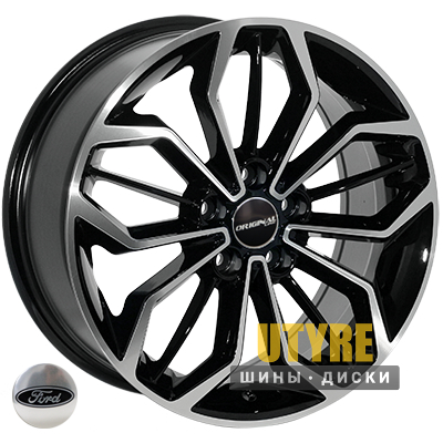 Zorat Wheels BK5433 7x16 5x108 ET50 DIA63.4 BP