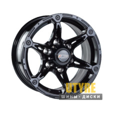 JH 5821 7x15 6x139.7 ET0 DIA106.1 Black