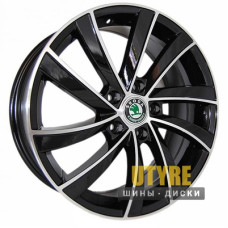 Replica SKODA CT1106 7x17 5x112 ET45 DIA66.6 BMF