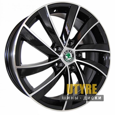 Replica SKODA CT1106 7x17 5x112 ET45 DIA66.6 BMF