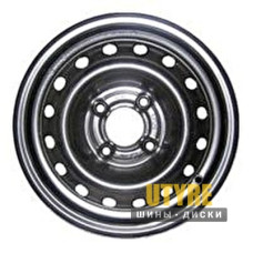 Skov Chevrolet Aveo 6x15 4x100 ET48 DIA56.6 Black